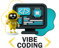 Vibe Coding & AI-инжиниринг - КИБЕРшкола программирования для детей, компьютерные курсы для школьников, начинающих и подростков - KIBERone г. Проспект Вернадского