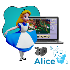 Alice 3d - КИБЕРшкола программирования для детей, компьютерные курсы для школьников, начинающих и подростков - KIBERone г. Проспект Вернадского