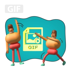 Gif-анимация - КИБЕРшкола программирования для детей, компьютерные курсы для школьников, начинающих и подростков - KIBERone г. Проспект Вернадского