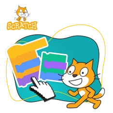 Scratch. Продвинутый уровень – создаём игры, как маленькие разработчики! - КИБЕРшкола программирования для детей, компьютерные курсы для школьников, начинающих и подростков - KIBERone г. Проспект Вернадского