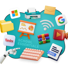 Цифровая база для школьника - КИБЕРшкола программирования для детей, компьютерные курсы для школьников, начинающих и подростков - KIBERone г. Проспект Вернадского