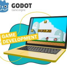 Godot.  Основа создания легендарных игр - КИБЕРшкола программирования для детей, компьютерные курсы для школьников, начинающих и подростков - KIBERone г. Проспект Вернадского