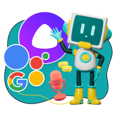 Голосовой помощник Алиса - КИБЕРшкола программирования для детей, компьютерные курсы для школьников, начинающих и подростков - KIBERone г. Проспект Вернадского