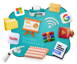 Цифровая база для школьника - КИБЕРшкола программирования для детей, компьютерные курсы для школьников, начинающих и подростков - KIBERone г. Проспект Вернадского