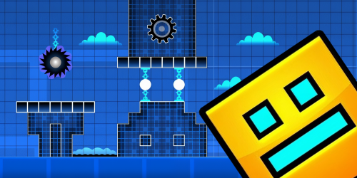 Свой Geometry Dash: создаём игру из детства родителей - КИБЕРшкола программирования для детей, компьютерные курсы для школьников, начинающих и подростков - KIBERone г. Проспект Вернадского